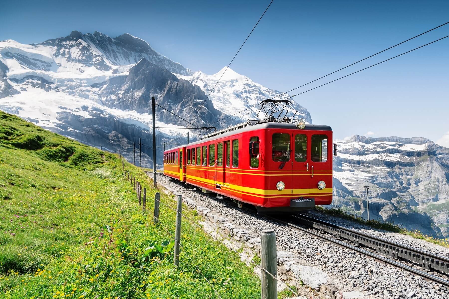 Se déplacer en Suisse : le train